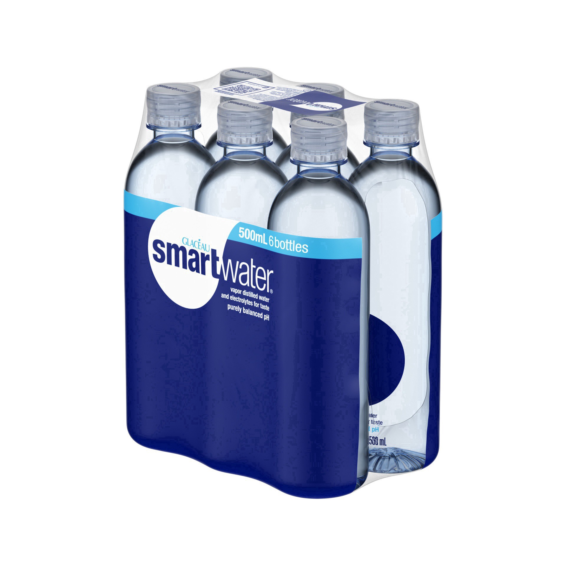 slide 25 of 60, Smartwater Bottles - 6pk/16.9 fl oz, 6 ct; 16.9 fl oz