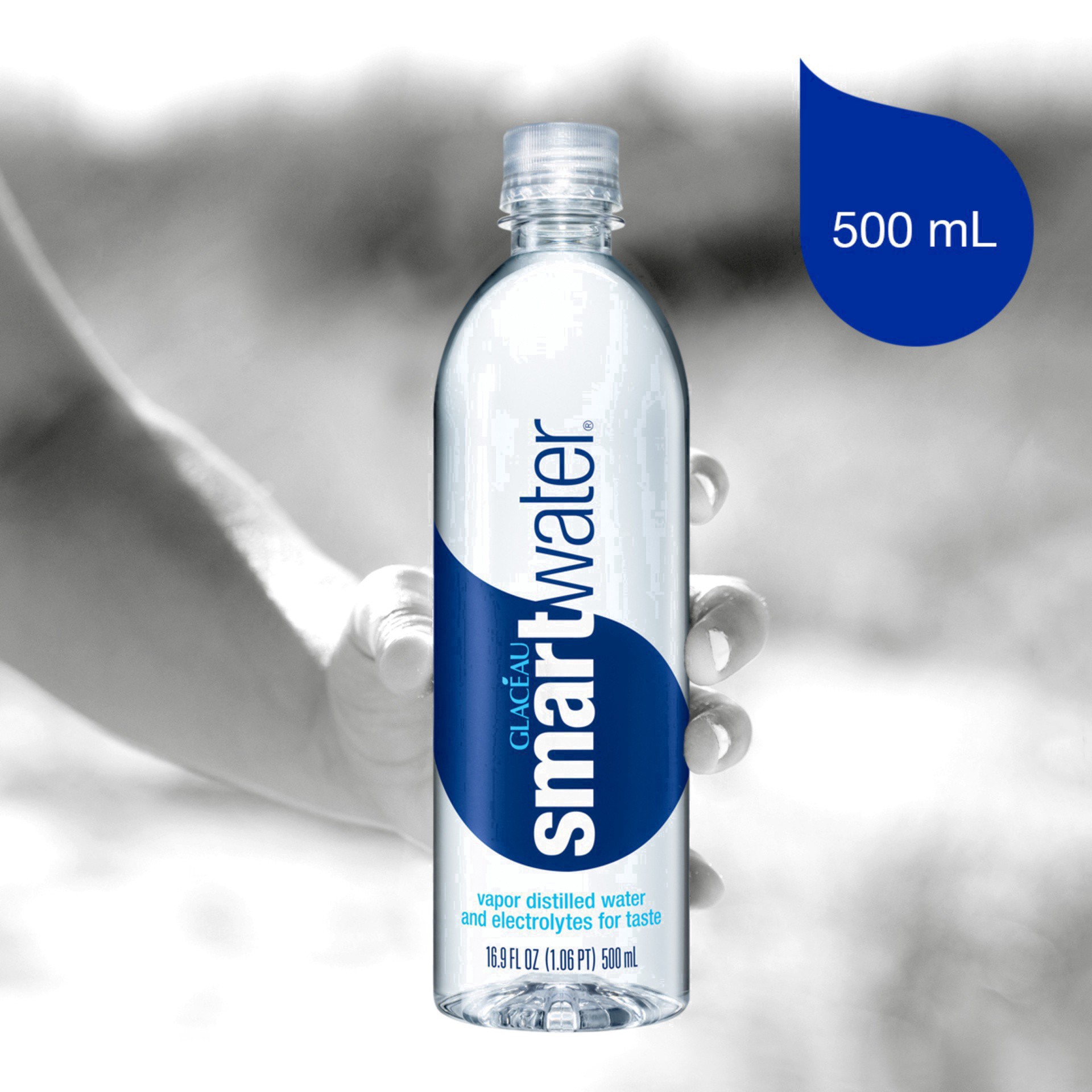 slide 63 of 75, smartwater vapor distilled premium water bottles, 16.9 fl oz, 6 Pack, 101.40 fl oz