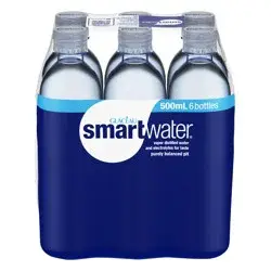 smartwater Water - 6 ct