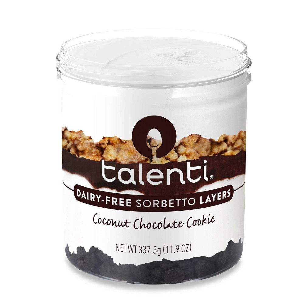slide 2 of 6, Talenti Coconut Chocolate Cookie Dairy Free Sorbetto Layers, 11.89 oz