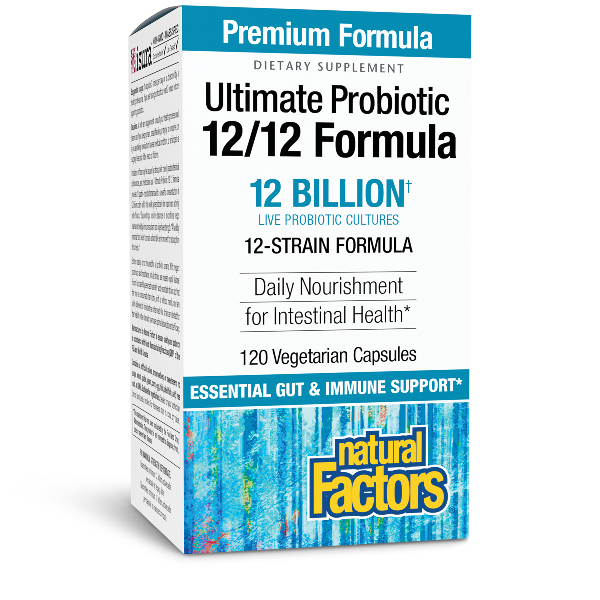 slide 1 of 2, Natural Factors Ultimate Probiotic 12/12 Formula, 99 g