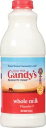 Gandy's Vitamin D Whole Milk 1 qt
