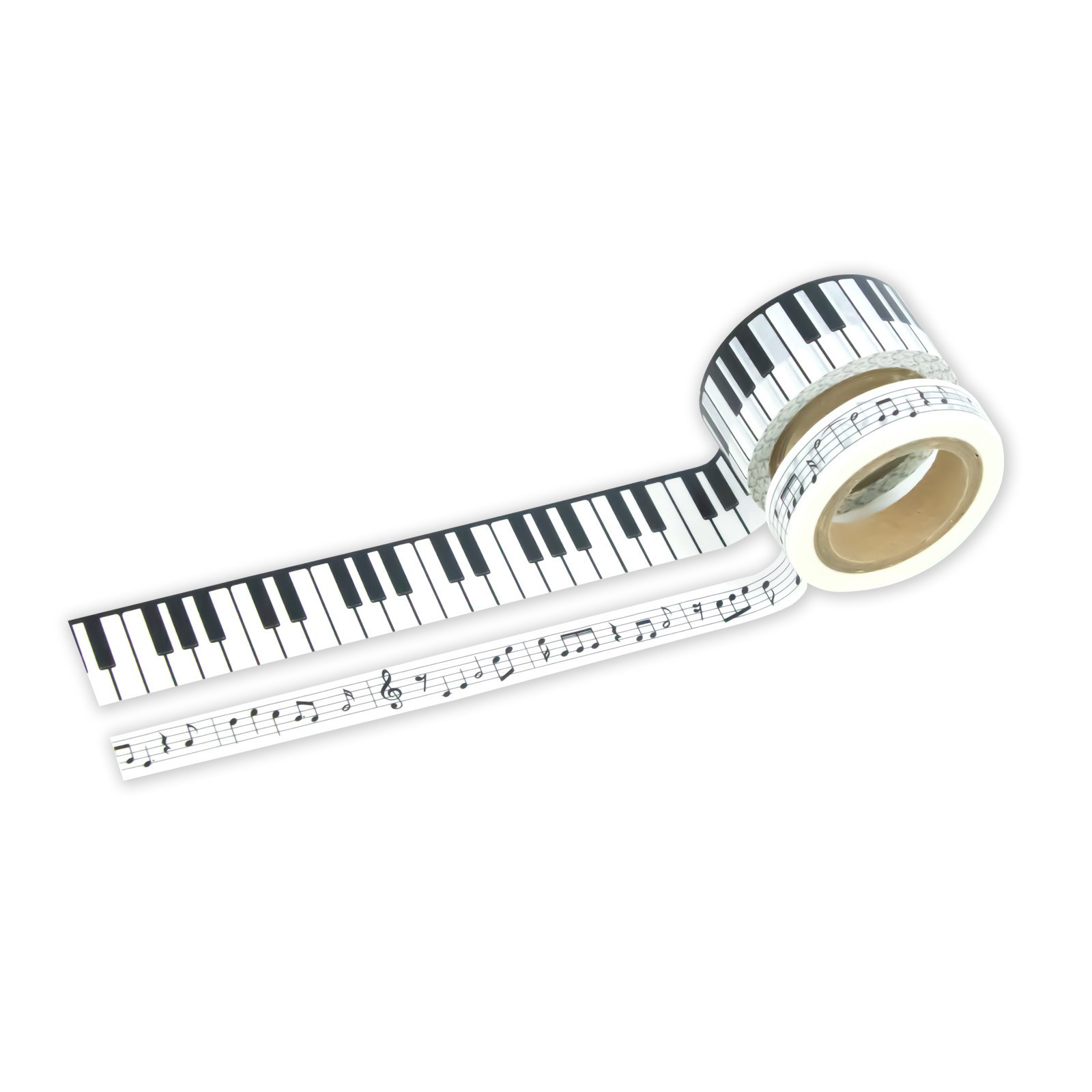 slide 4 of 4, Piano Crafting Washi Tape Set By Recollections, 20mm x 10 yd/20mm x 9.1m