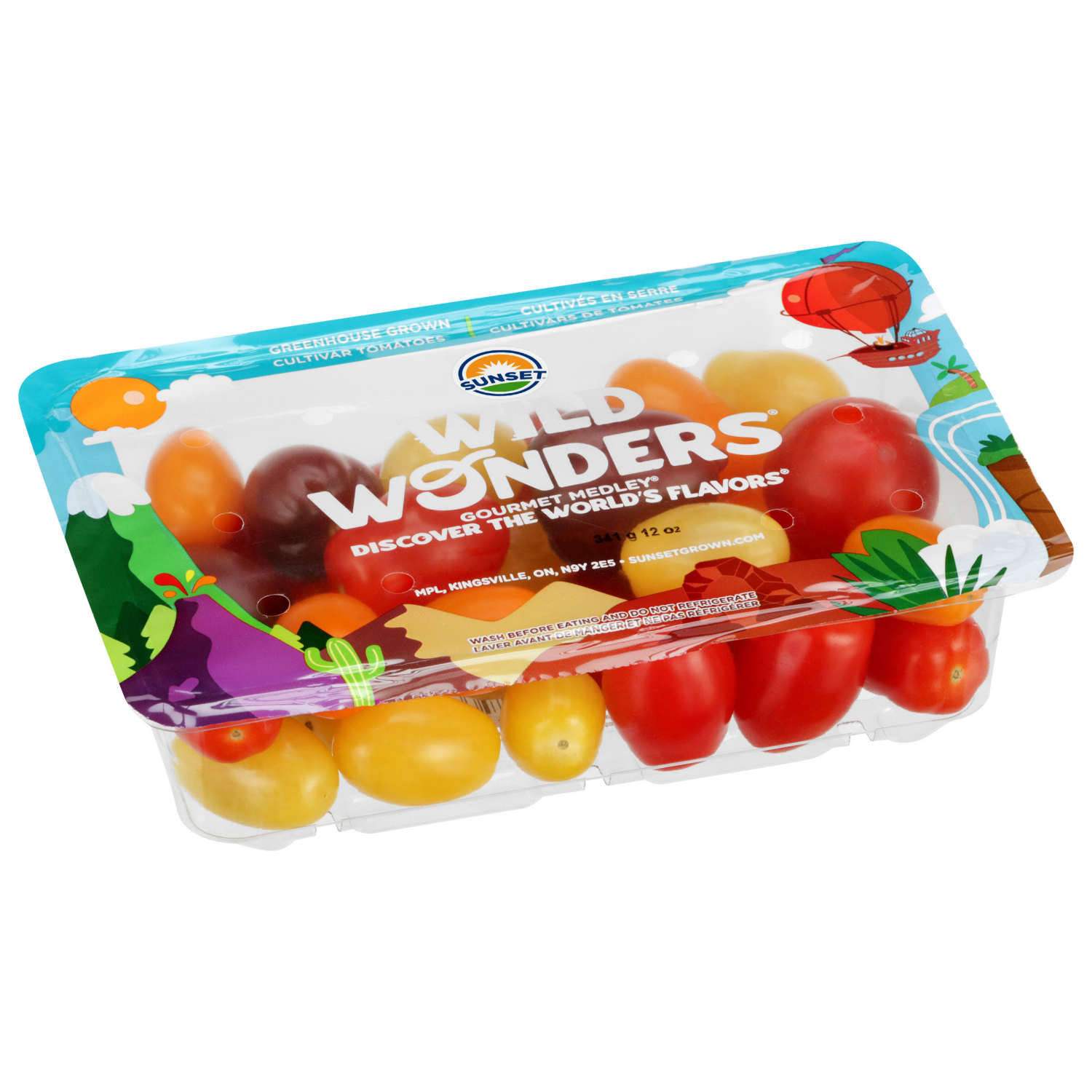slide 5 of 7, SUNSET Wild Wonders Gourmet Medley Tomatoes, 12oz, 12 oz