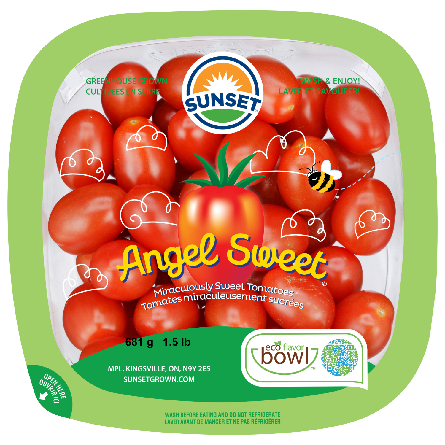 slide 5 of 5, SUNSET Angel Sweet Tomatoes, 1.5 lb