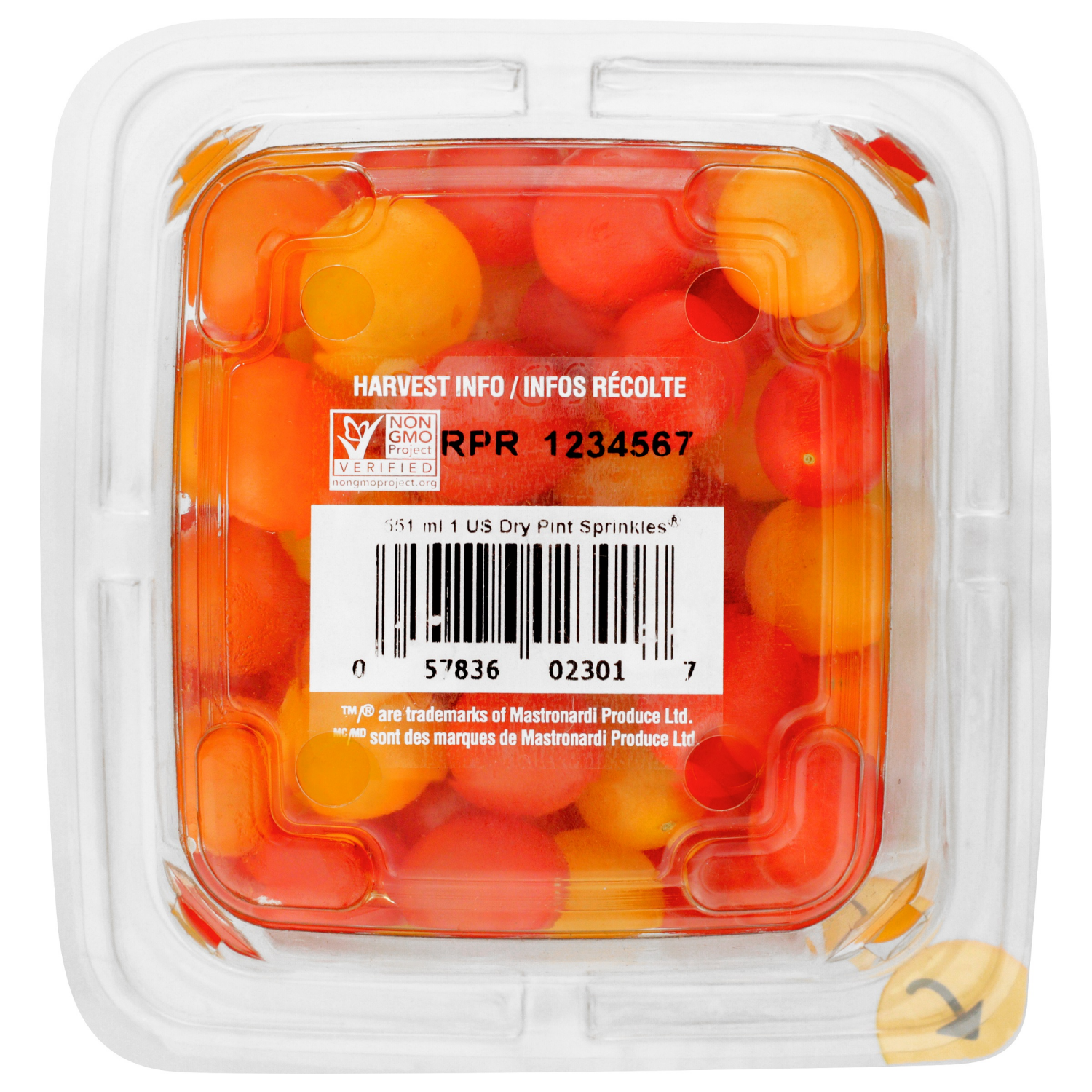 slide 3 of 7, Sprinkles Teeny Tiny Tomatoes 551 ml, 1 pint