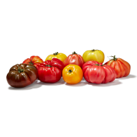 slide 4 of 5, Tomatoes: Mixed Heirloom, 1 ct