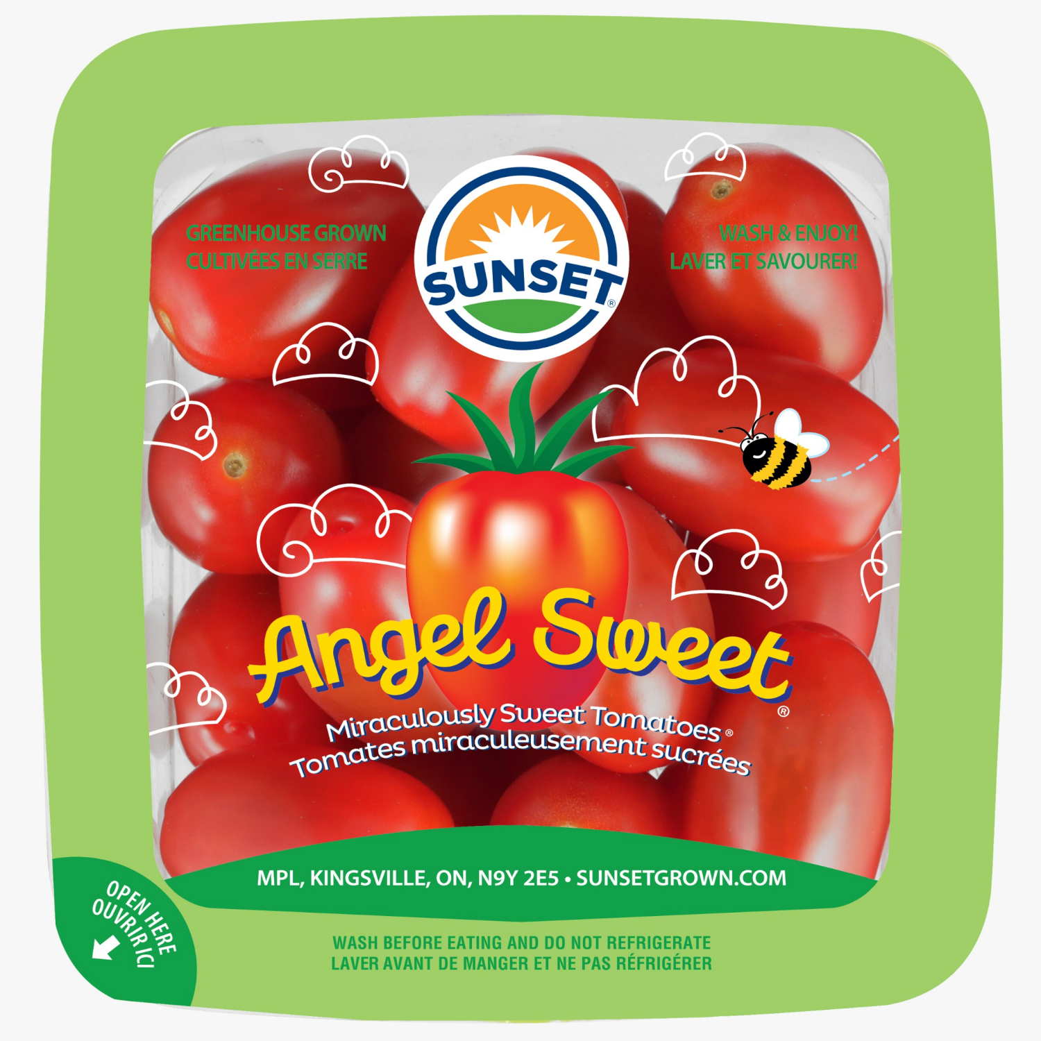 slide 1 of 7, SUNSET Angel Sweet Tomatoes, 1 Pint, 10 oz
