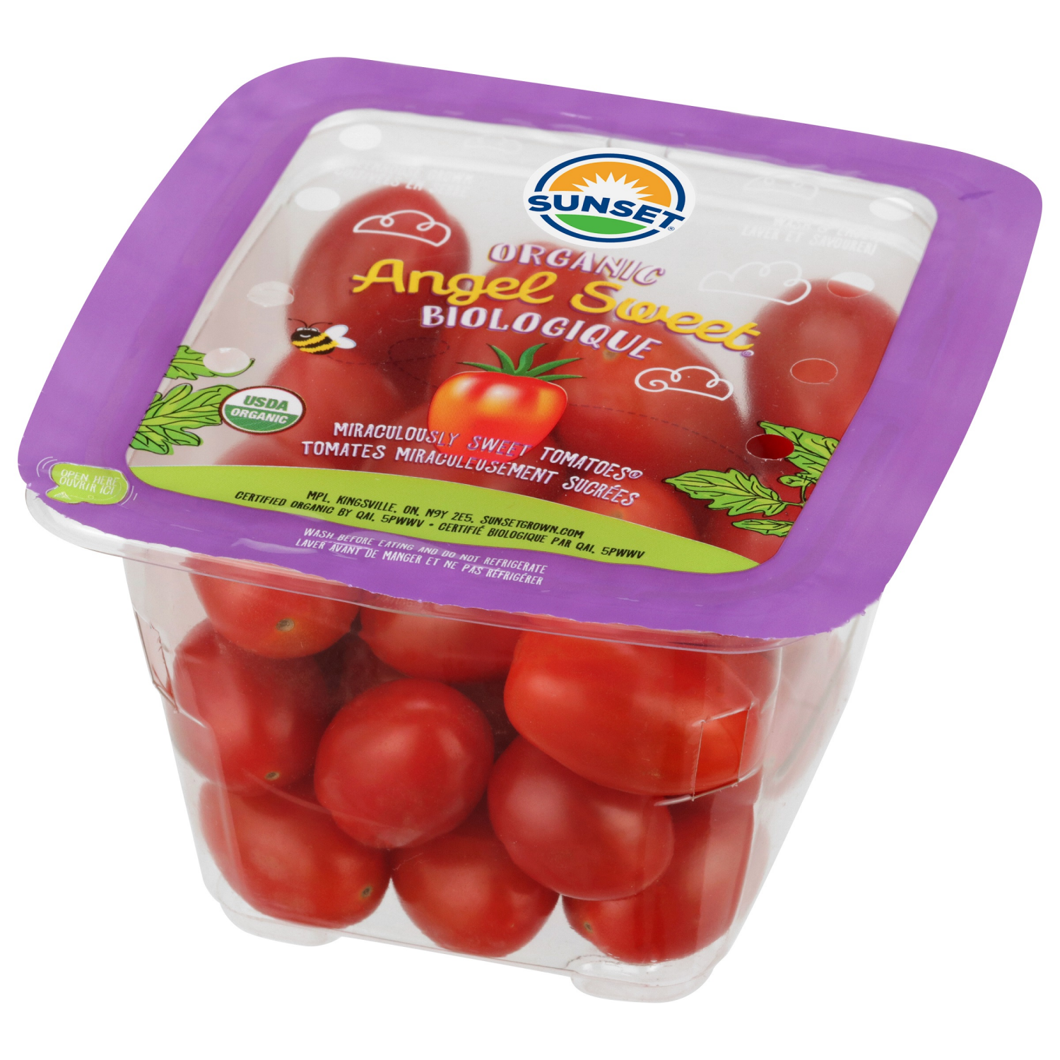 slide 6 of 7, SUNSET Organic Angel Sweet Tomatoes, 1 lb