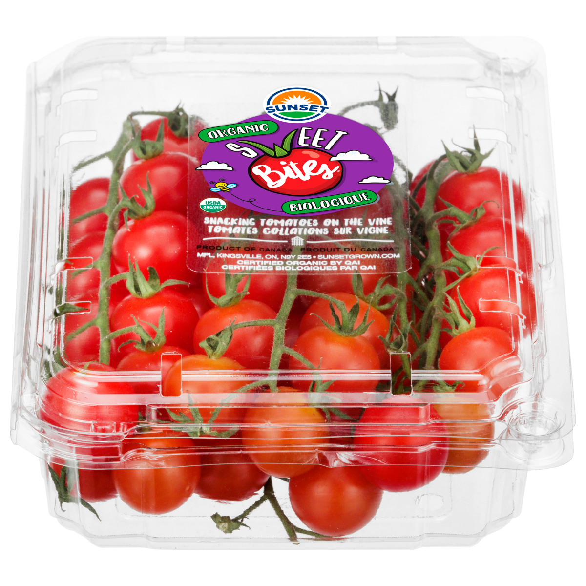 slide 12 of 29, Sunset Organic Sweet Bites Snacking Tomatoes On-the-Vine, 6 ct