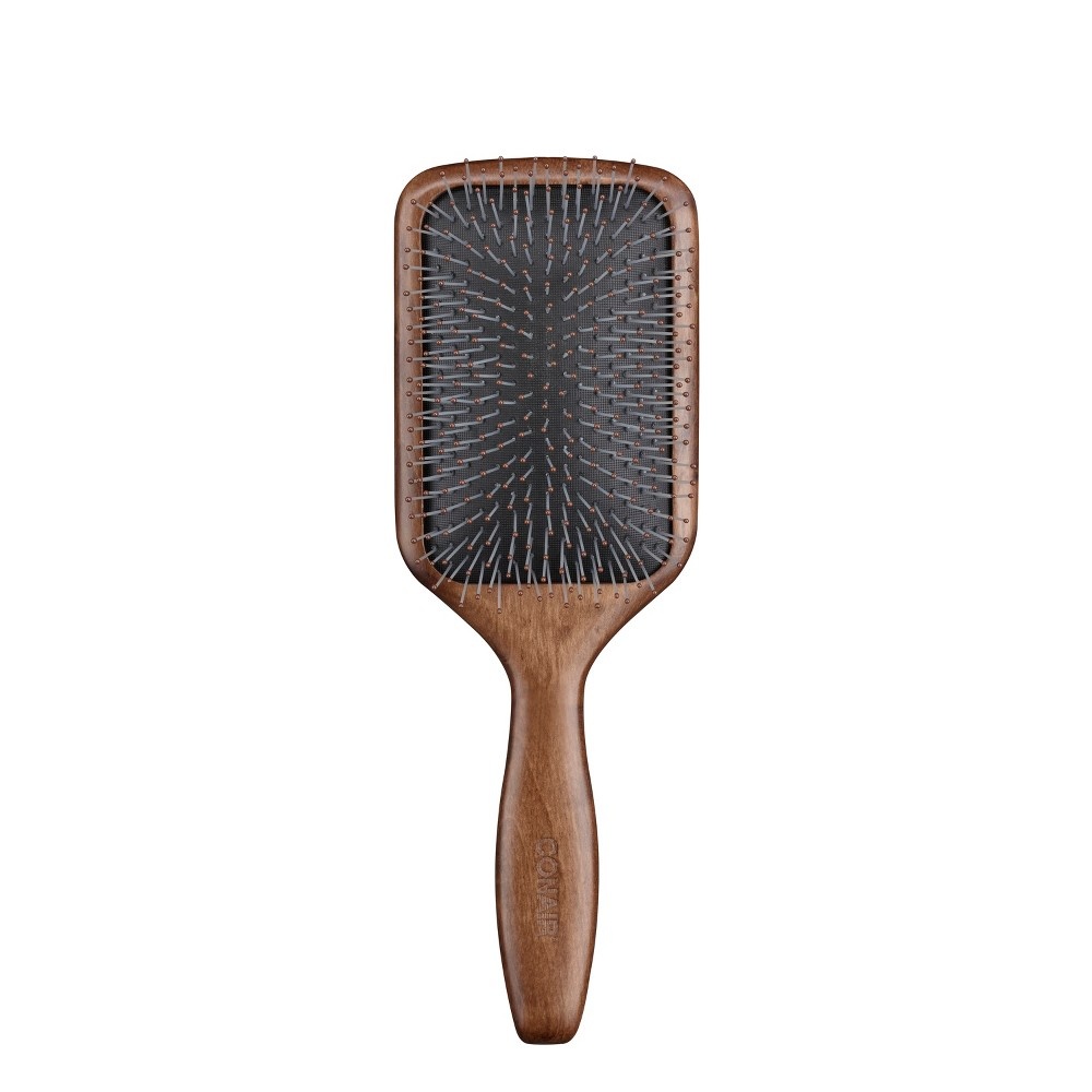 slide 2 of 2, Conair Detangling Wood Paddle Hair Brush, 1 ct