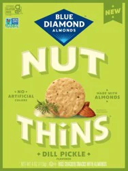 Blue Diamond™ Nut-Thins® Crackers Dill Pickle, 4 oz