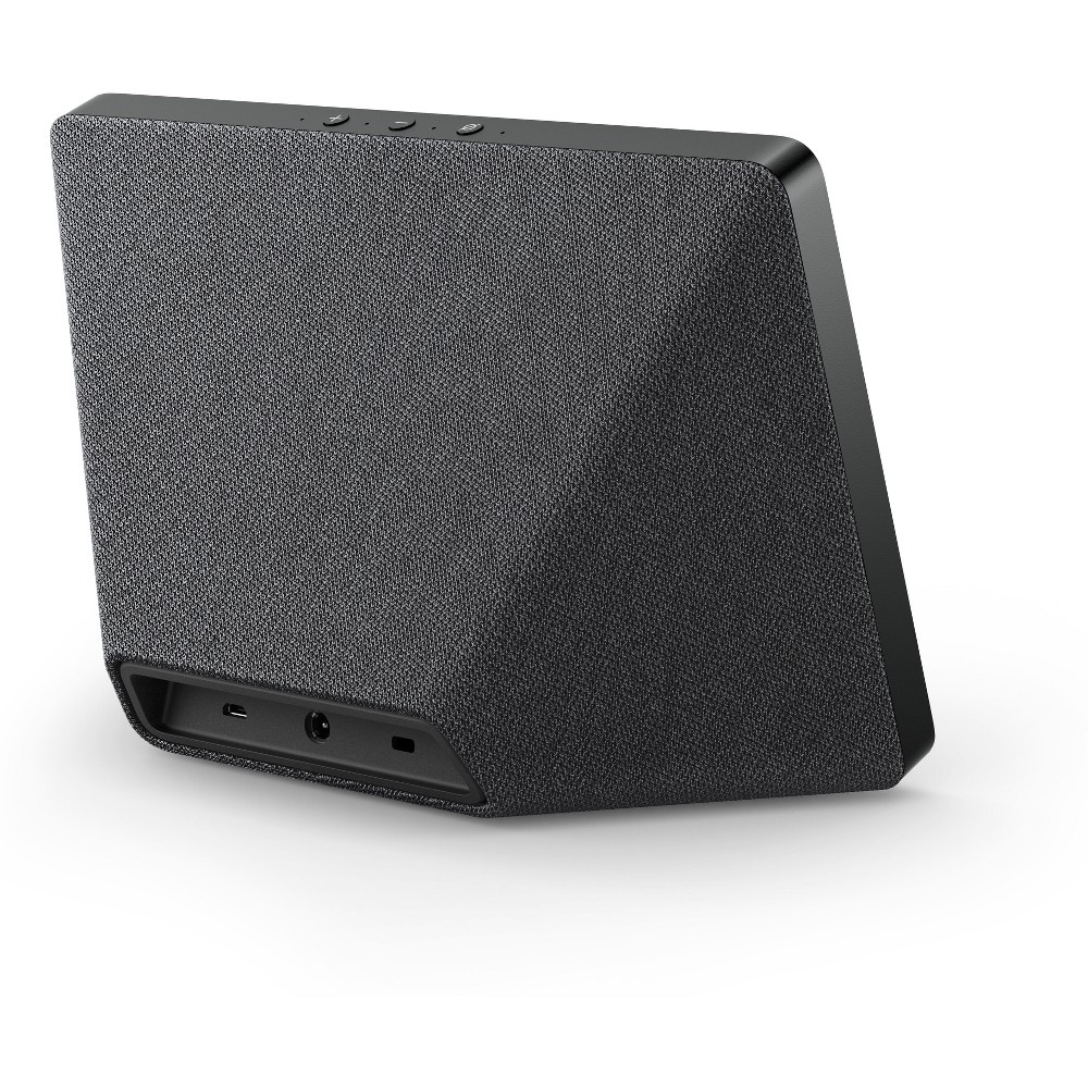 slide 4 of 4, Amazon Echo Show (2nd Generation) Alexa-enabled Bluetooth Speaker with 10" Screen - Charcoal, 1 ct