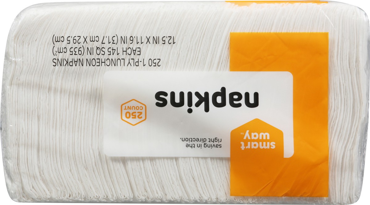 slide 2 of 9, Smart Way 1-Ply Luncheon Napkins 250 ea, 250 ct