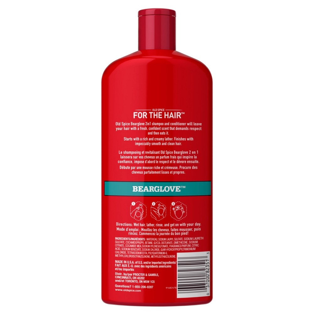 slide 2 of 2, Old Spice 2-In-1 Shampoo & Conditioner, 25.3 fl oz