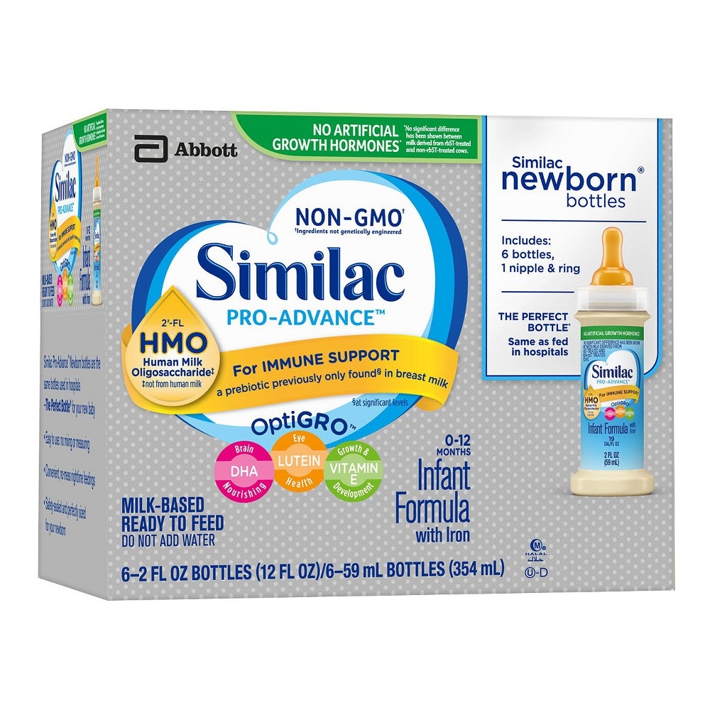 slide 2 of 5, Similac Pro-Advance Infant Formula, 6 ct; 12 oz