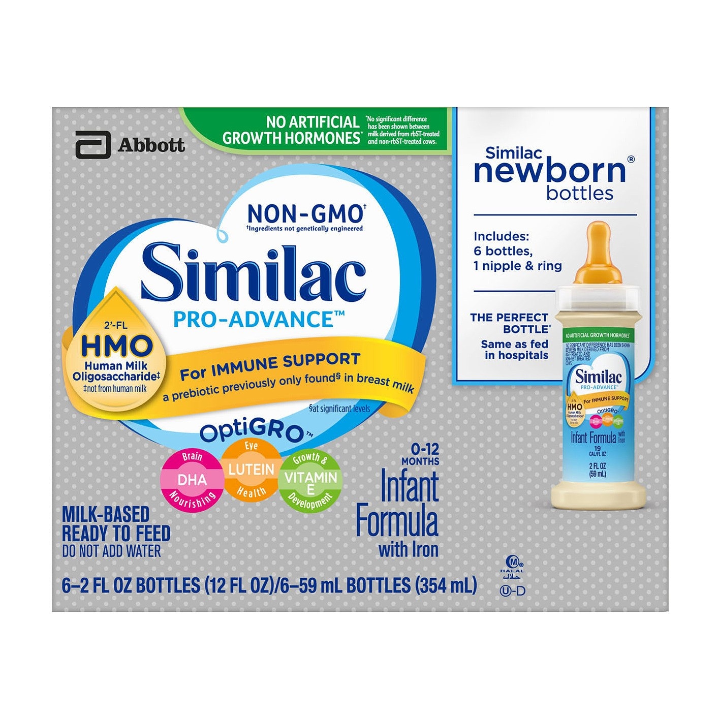 slide 1 of 5, Similac Pro-Advance Infant Formula, 6 ct; 12 oz