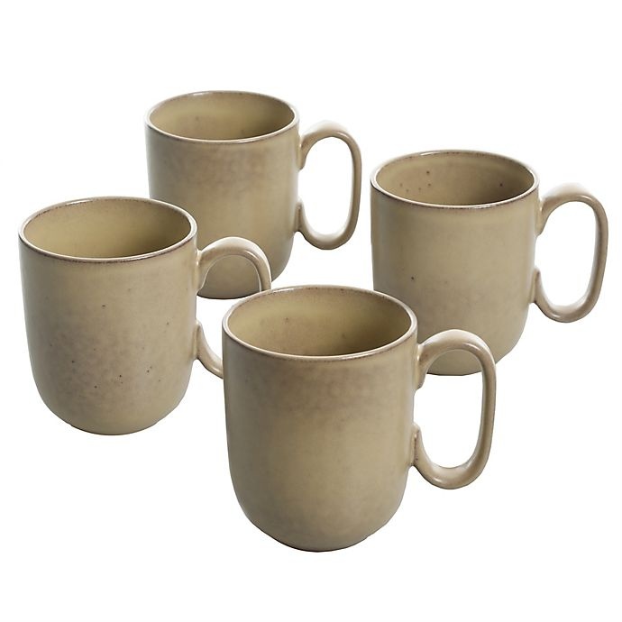 slide 3 of 3, Artisanal Kitchen Supply Soto Coffee Mugs - Sand, 4 ct