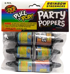 Tnt Fireworks Pull N Pop Party Poppers