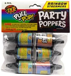 Tnt Fireworks Pull N Pop Party Poppers