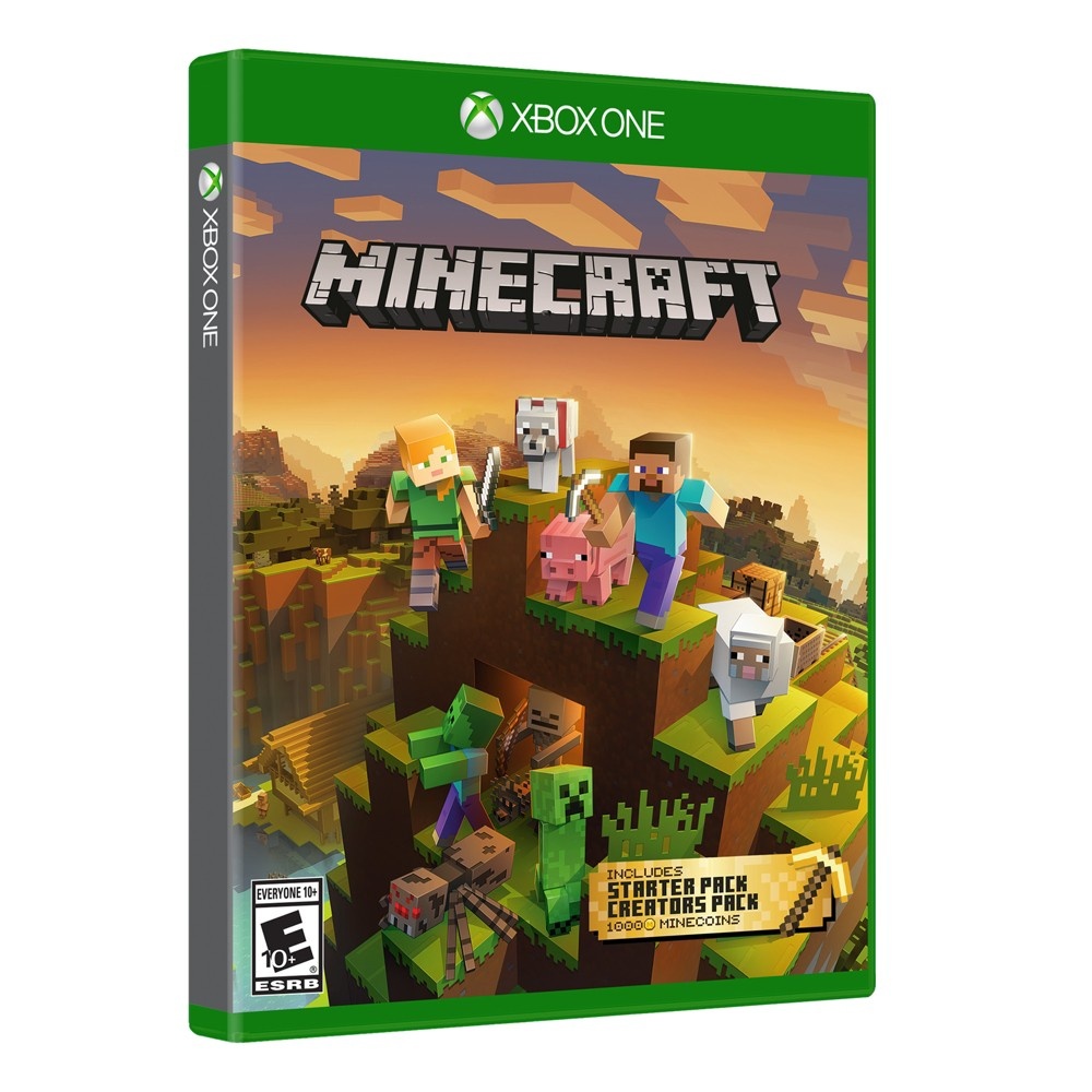 slide 5 of 5, Minecraft Starter and Creator's Pack - Xbox One, 1 ct