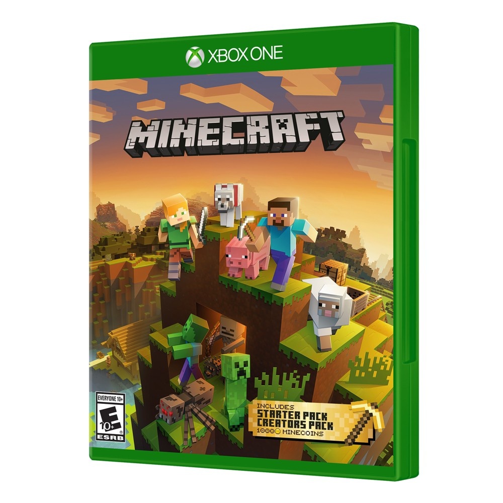 slide 3 of 5, Minecraft Starter and Creator's Pack - Xbox One, 1 ct