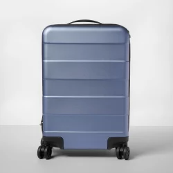 Hardside Carry On Spinner Suitcase Blue - Made By Design