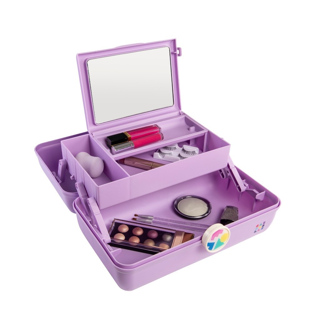 slide 2 of 3, Caboodles Makeup Bags and Organizers - Solid Lavender, 1 ct