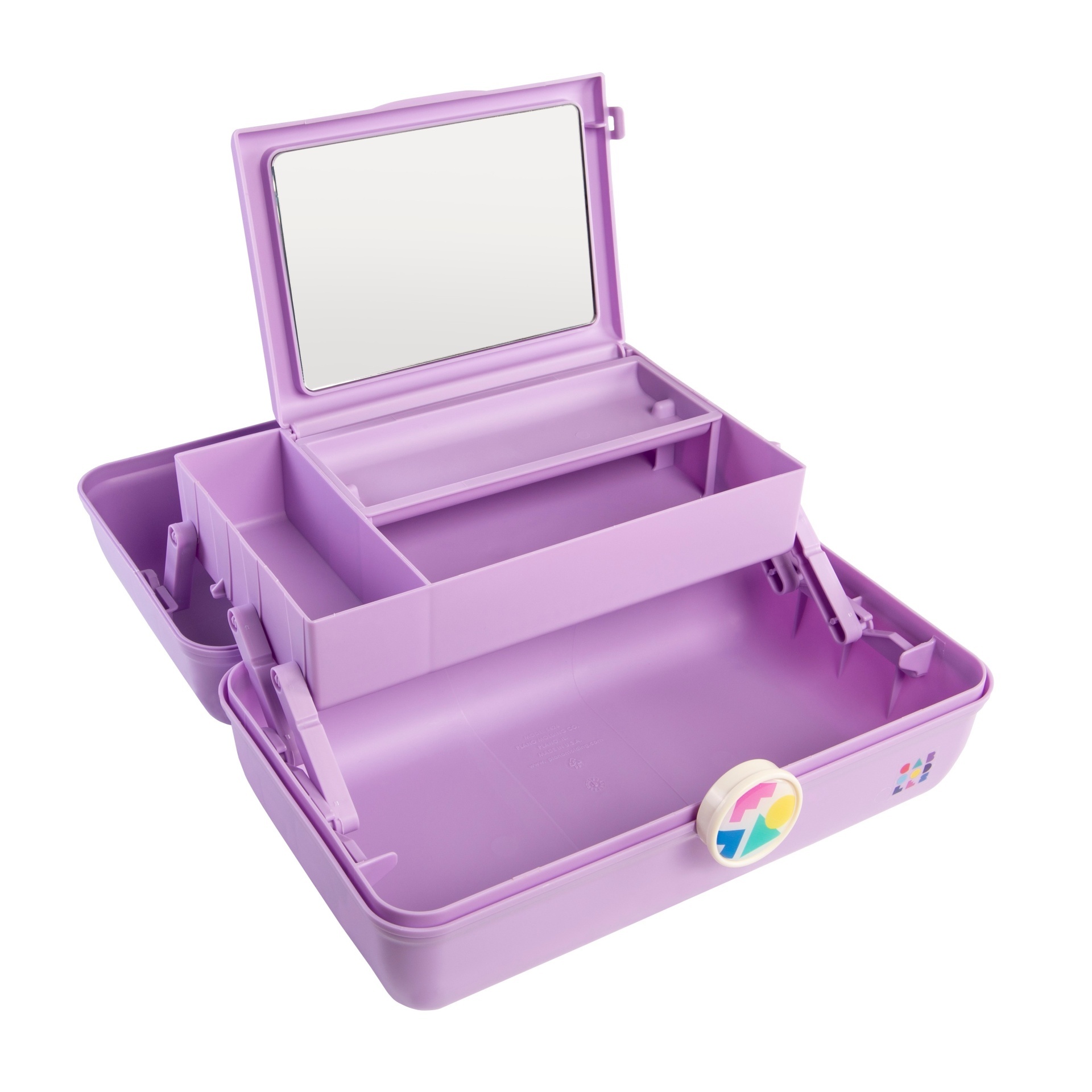 slide 1 of 3, Caboodles Makeup Bags and Organizers - Solid Lavender, 1 ct