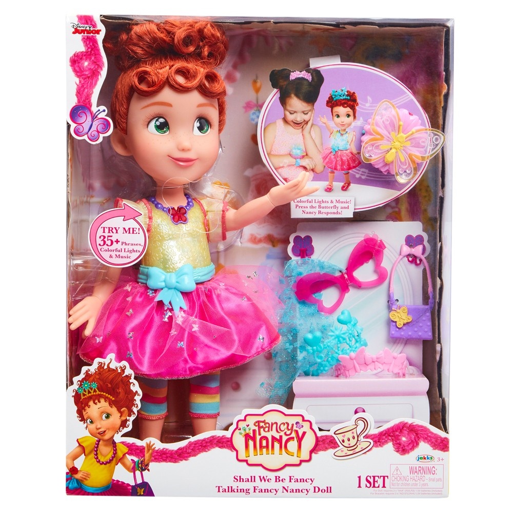 slide 2 of 12, Disney Talking Fancy Nancy Doll, 1 ct