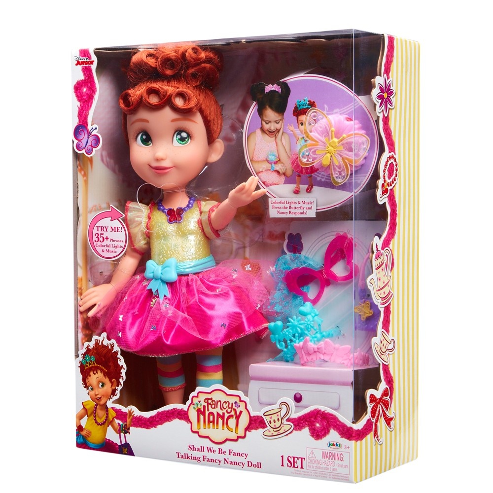 slide 5 of 12, Disney Talking Fancy Nancy Doll, 1 ct