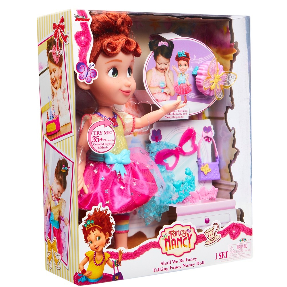 slide 6 of 12, Disney Talking Fancy Nancy Doll, 1 ct