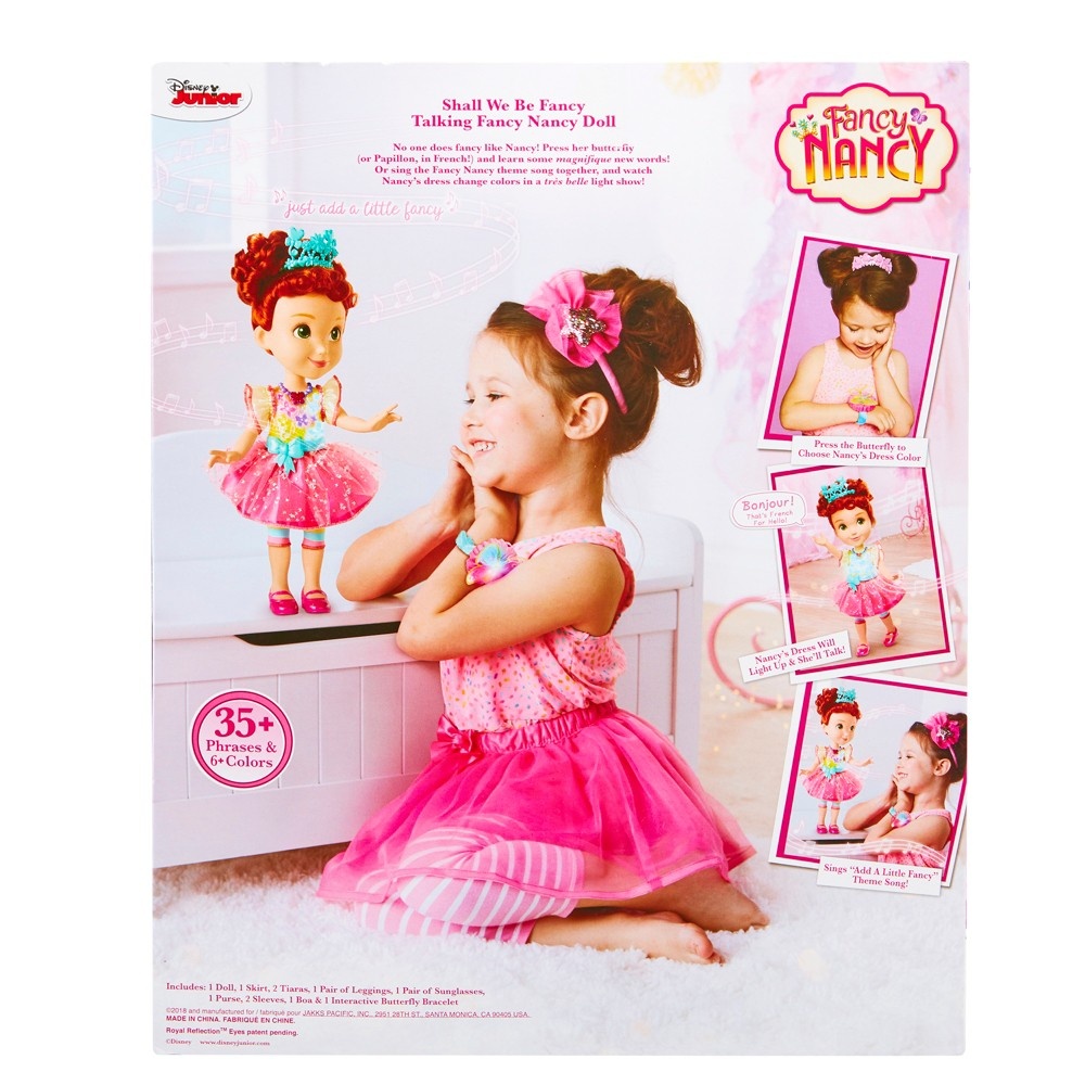 slide 7 of 12, Disney Talking Fancy Nancy Doll, 1 ct