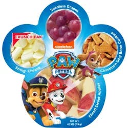 PAW Patrol Apple Cheese Grape Cookies Crunch Pak - 4.2oz