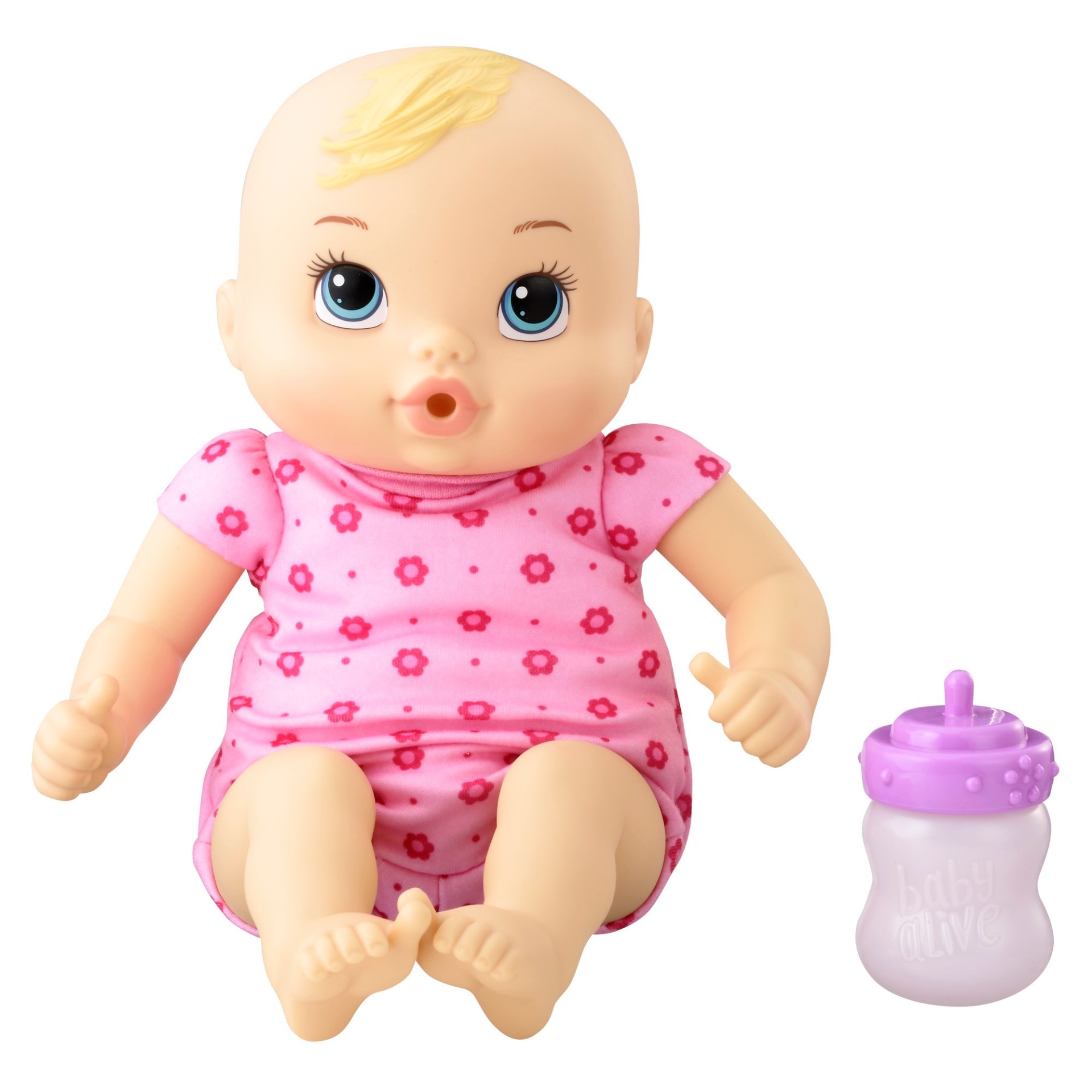 slide 1 of 8, Baby Alive Luv N Snuggle Baby Doll Blonde, 1 ct