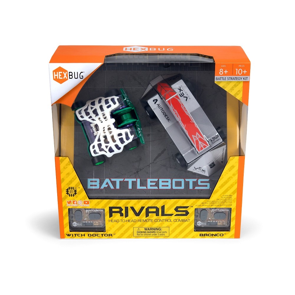 slide 2 of 5, HEXBUG BattleBots Rivals III - Witch Doctor II & Bronco, 1 ct