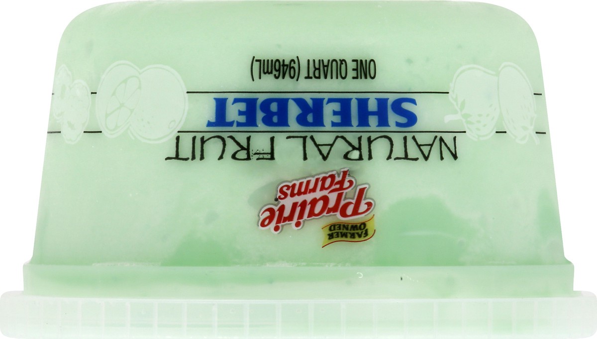 slide 8 of 9, Prairie Farms Natural Fruit Lime Sherbet 1 qt, 1 qt