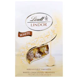 Lindt Lindor White Chocolate Truffles - 15.2 oz