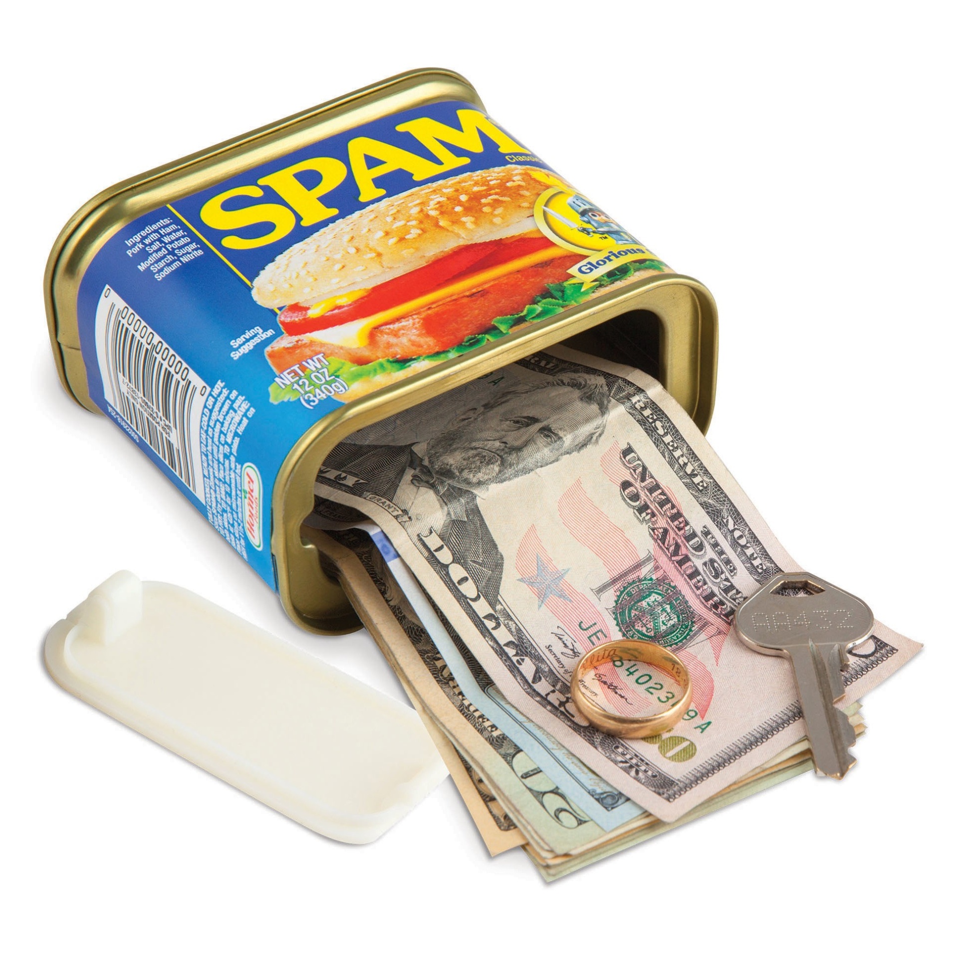 slide 1 of 4, SPAM Can Decorative Coin Bank, 1 ct