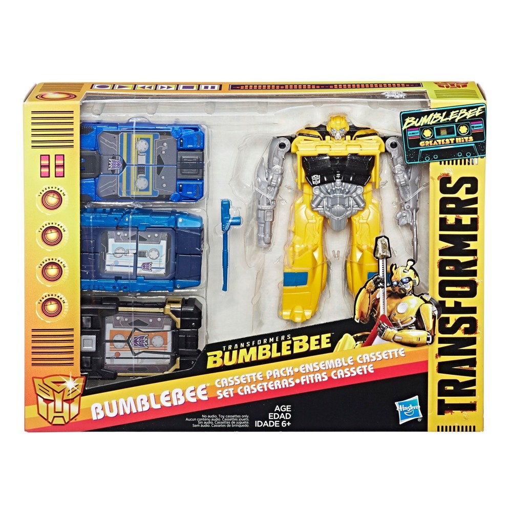 slide 3 of 4, Transformers Bumblebee Greatest Hits Cassette Pack, 1 ct