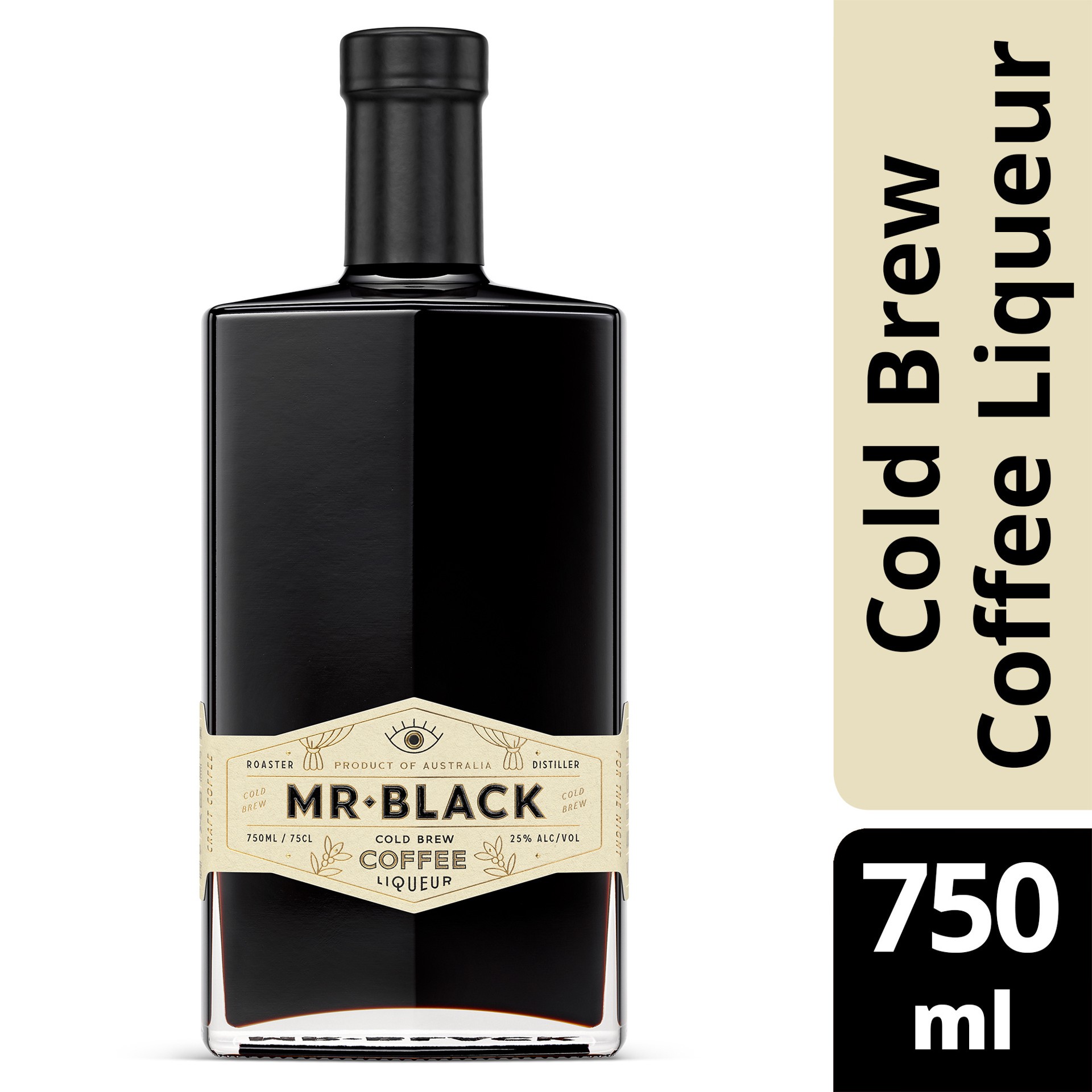 slide 2 of 3, Mr Black Cold Brew Coffee Liqueur (Made with Vodka), 750 mL, 750 ml