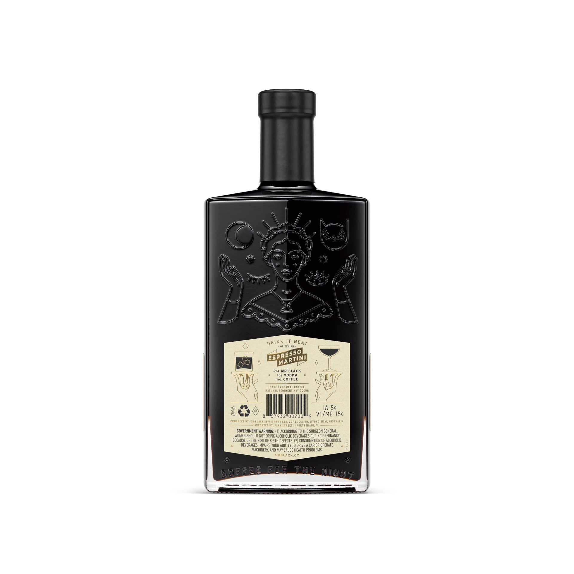 slide 3 of 3, Mr Black Cold Brew Coffee Liqueur (Made with Vodka), 750 mL, 750 ml