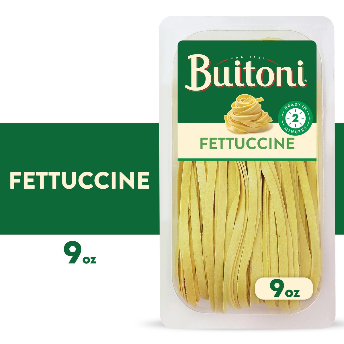 slide 1 of 7, Buitoni Fettuccine, Refrigerated Pasta Noodles, 9 oz Package, 9 oz