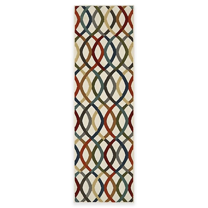 slide 1 of 1, Mohawk Home Knottingham Rug - Birch/Multicolor, 2 ft x 7 ft