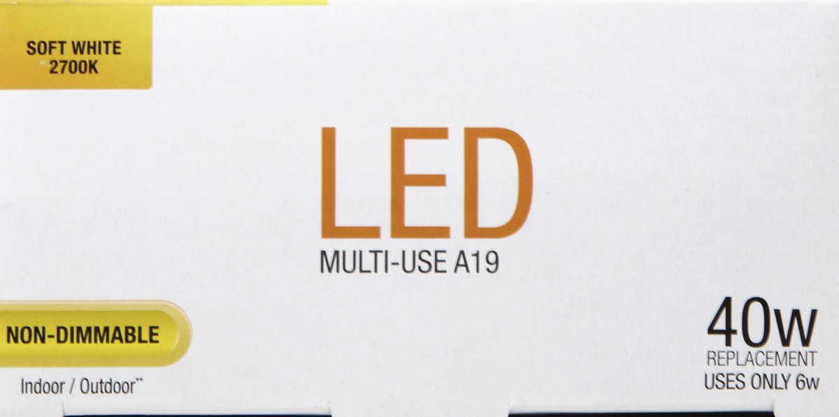 slide 11 of 11, Feit Electric 40 Watts LED Soft White Bulbs 4 ea, 4 ct
