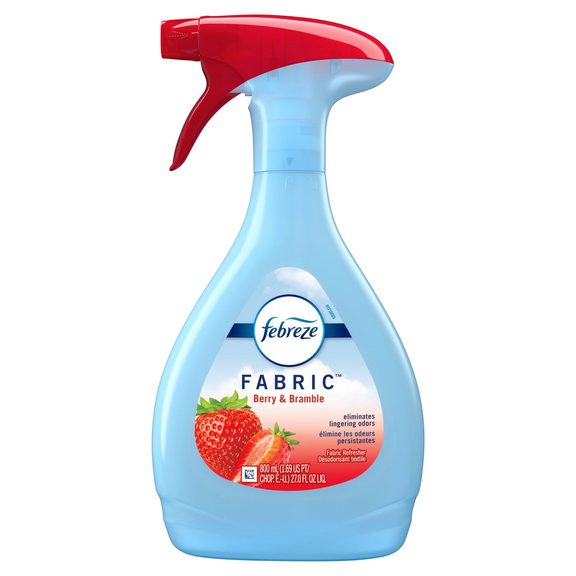 slide 1 of 6, Febreze Odor-Eliminating Fabric Refresher Spray - Berry & Bramble - 27oz, 27 oz