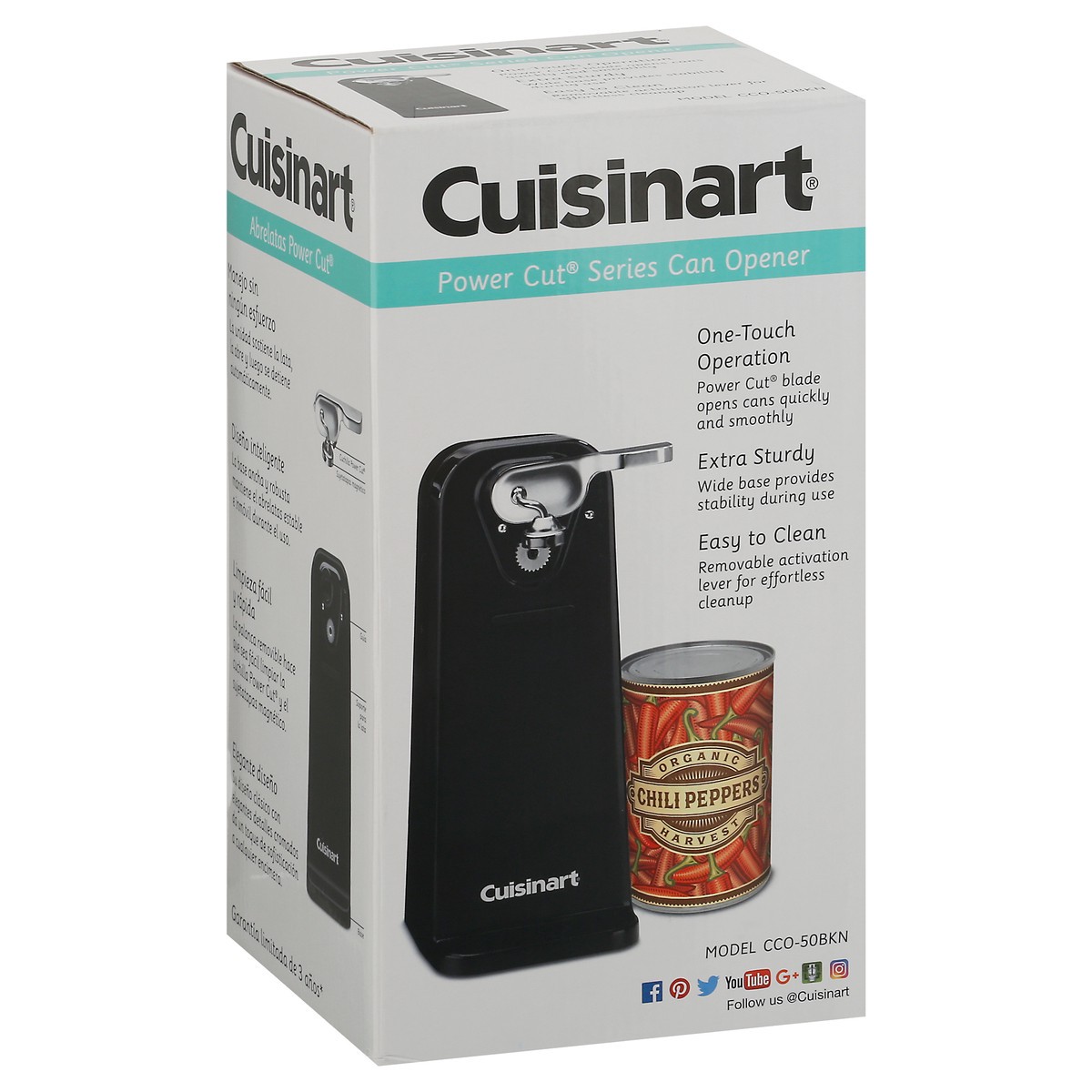 slide 2 of 9, Cuisinart Power Cut Series Can Opener 1 ea, 1 ct