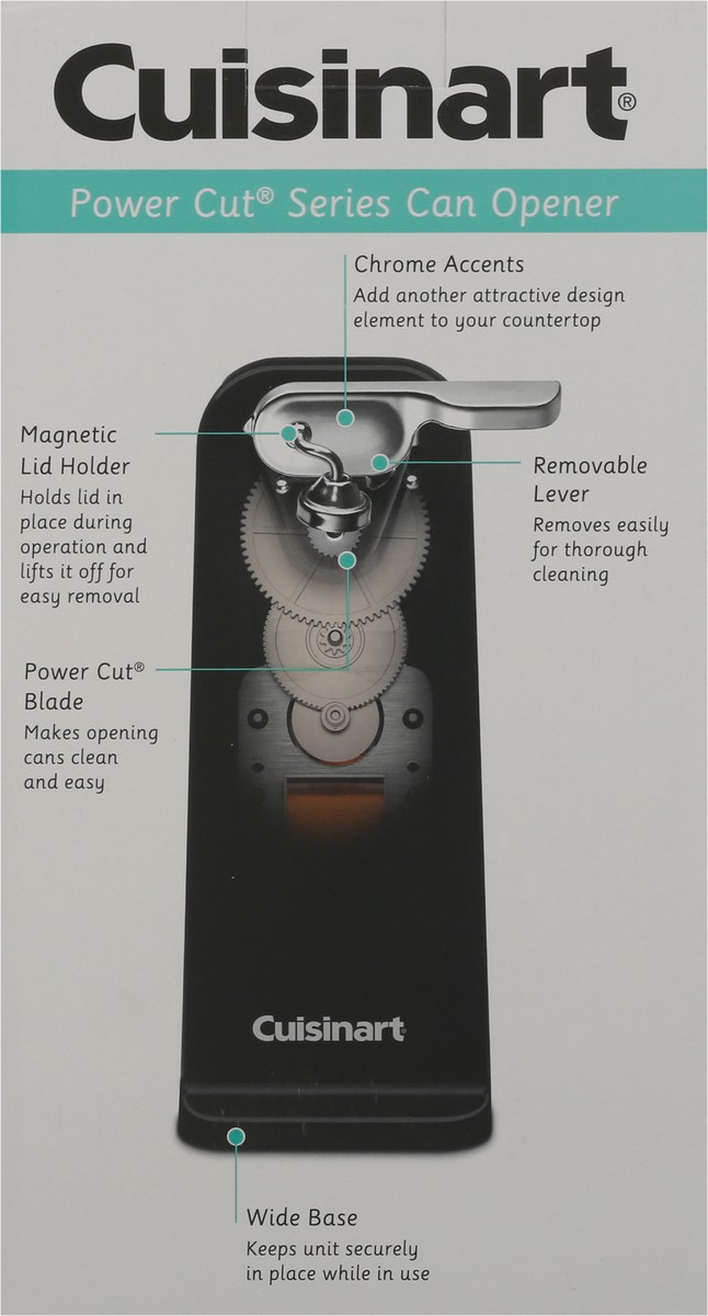 slide 9 of 9, Cuisinart Power Cut Series Can Opener 1 ea, 1 ct