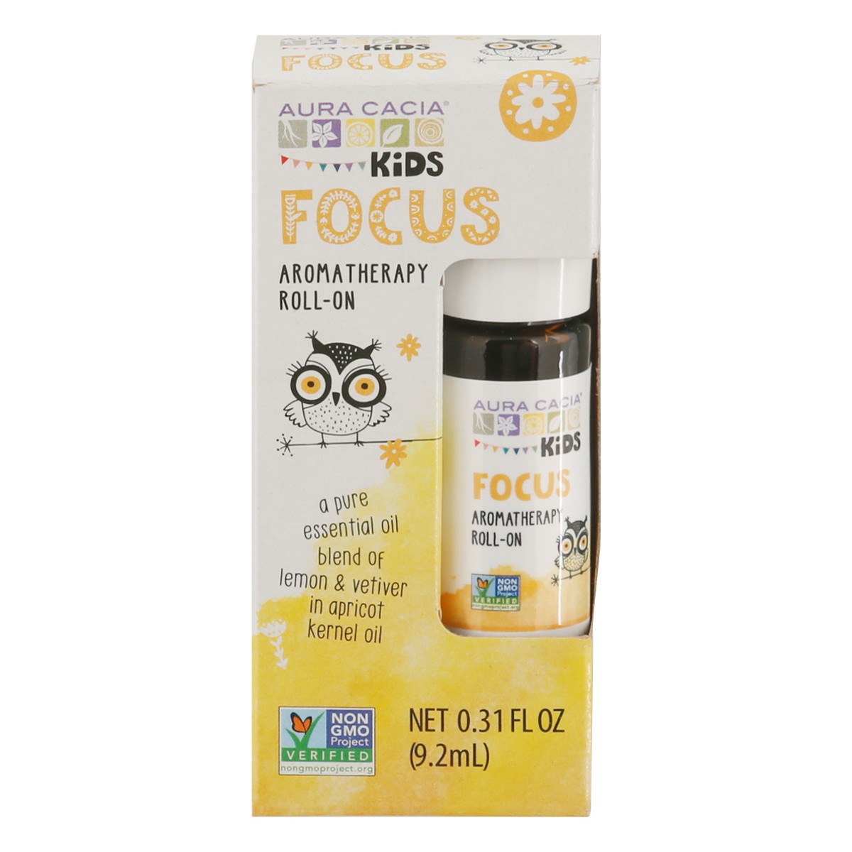 slide 1 of 13, Aura Cacia Kids Focus Aromatherapy Roll-On 0.31 fl oz, 0.31 fl oz