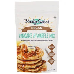 Vicky Cakes Pecan Pancake & Waffle Mix, 8 oz